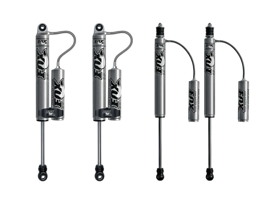 Fox 2.0 Performance Series Shocks w/ Reservoir Set for 2005-2016 Ford F450 Super Duty 4WD RWD Cab & Chassis