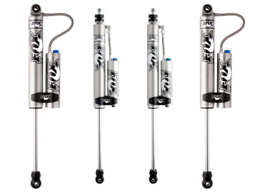 Fox 2.0 Performance Series w/ CD Reservoir Shocks Set for 2005-2016 Ford F350 Super Duty 4WD Cab & Chassis