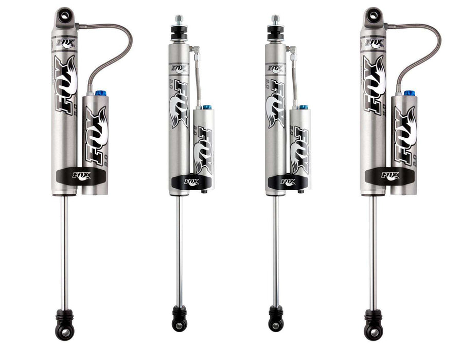Fox 2.0 Performance Series w/ CD Reservoir Shocks Set for 2005-2016 Ford F350 Super Duty 4WD Cab & Chassis