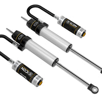 Icon 2.5 Remote Reservoir Shocks Front Pair for 2007-2018 Jeep Wrangler JK 4WD RWD
