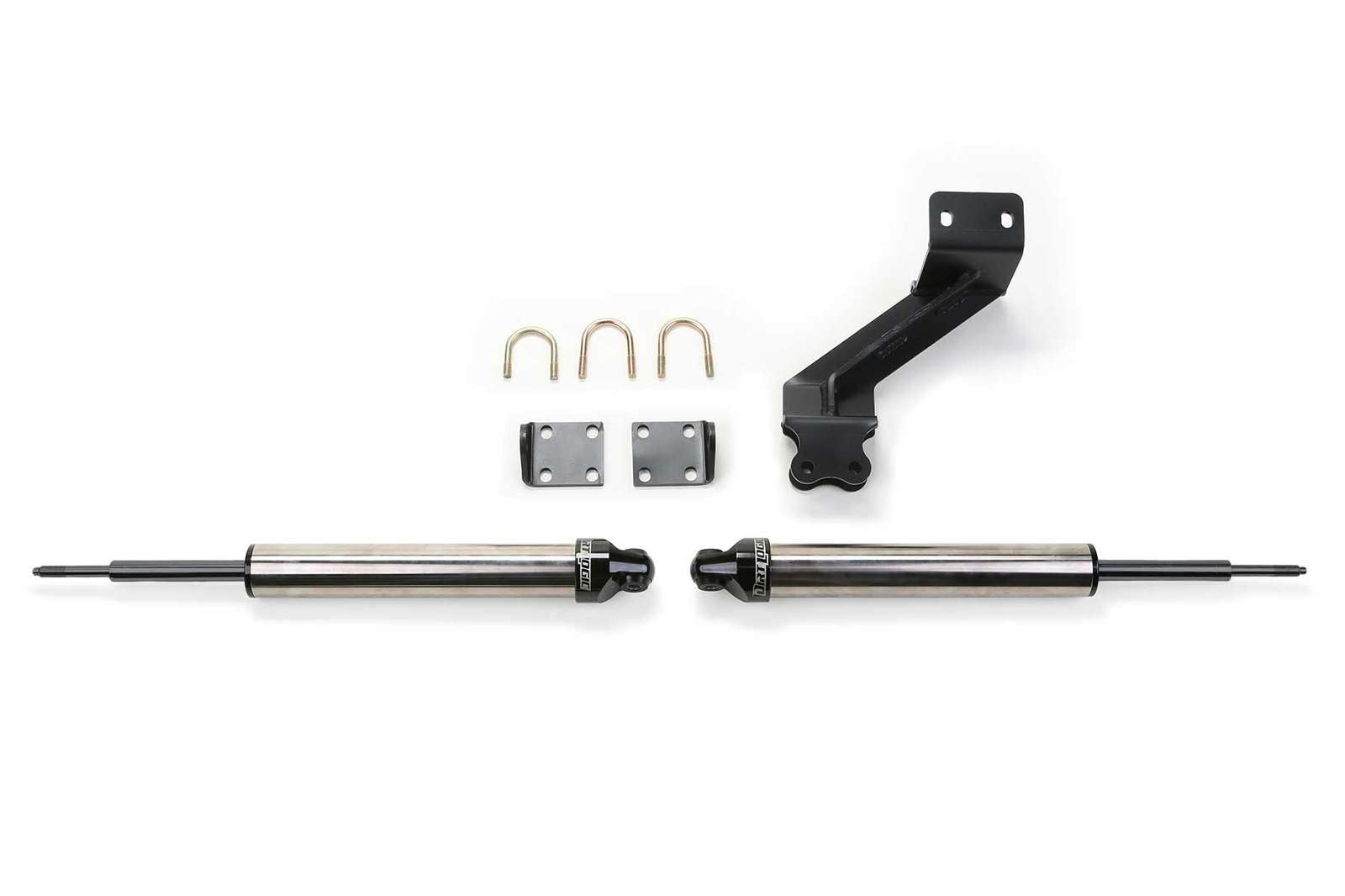 Fabtech Dual Stab System Dirt Logic 2.25 Shocks for 13-18 3500 4WD