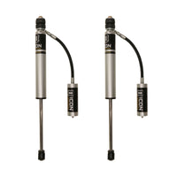 Icon 2.0 Remote Reservoir Shocks Rear Pair for 2005-2015 Toyota Tacoma 4WD