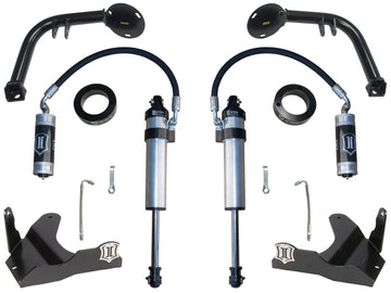 Icon S2 Secondary Shocks System Stage 1 Kit for 2010-2024 Toyota 4Runner 4WD RWD