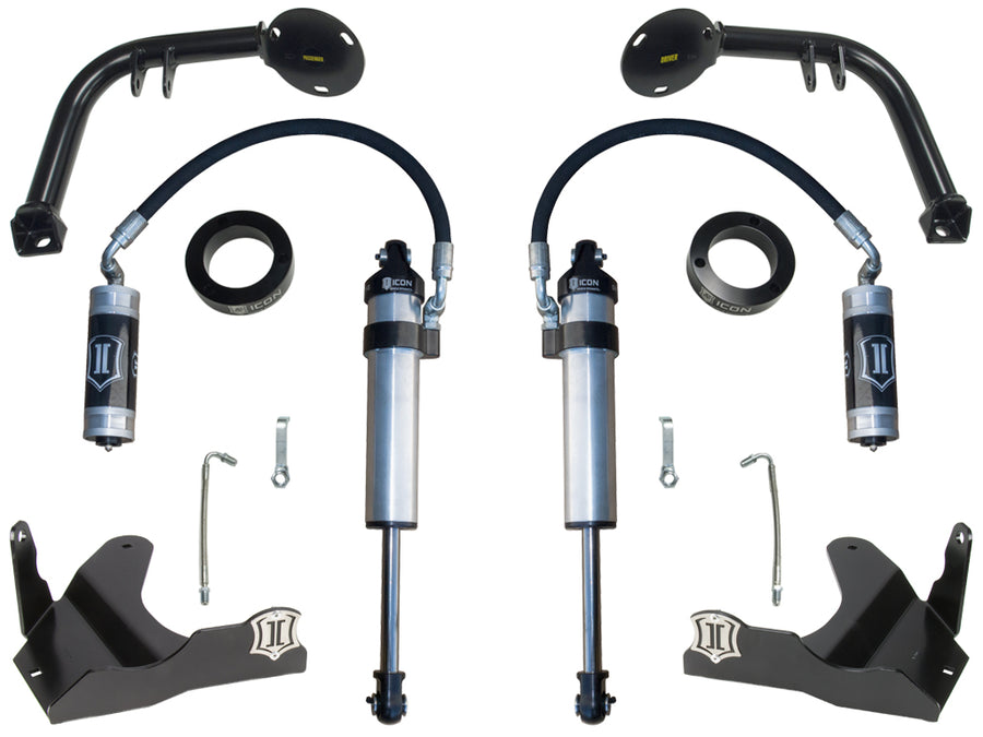 Icon S2 Secondary Shocks System Stage 1 Kit for 2010-2024 Toyota 4Runner 4WD RWD
