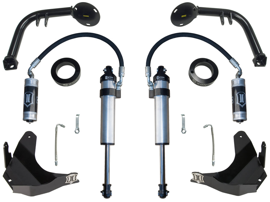 Icon S2 Secondary Shocks System Stage 1 Kit for 2016-2023 Toyota Tacoma