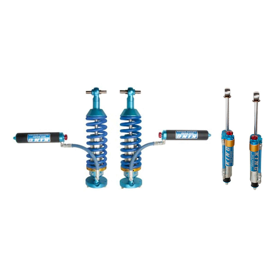 King Shocks 3.0 Perf Clvrs Adj Res+Rear Adj Shocks for 1923 Sierra