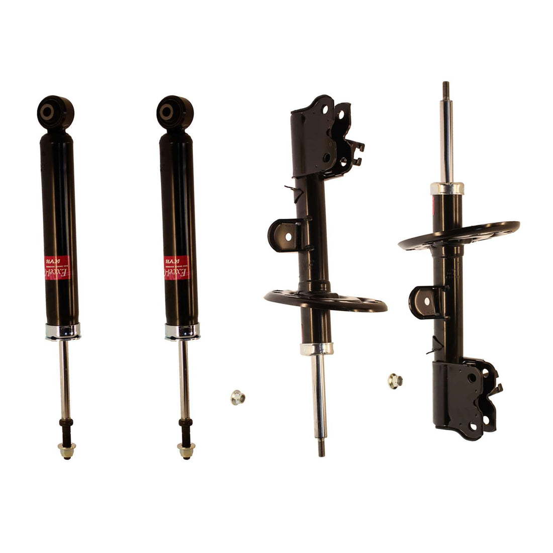 Unity Automotive Complete Strut & Shock Kit For 2013-2020 Nissan Pathfinder – Front Struts & Rear Shocks, 4-Piece Set
