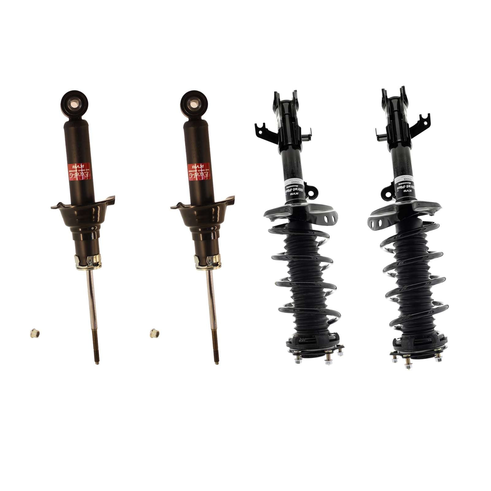 KYB Complete Rear Right Strut Plus Assembly - Strut, Mount and Spring | Honda CR-V (02-04) (SR4191)