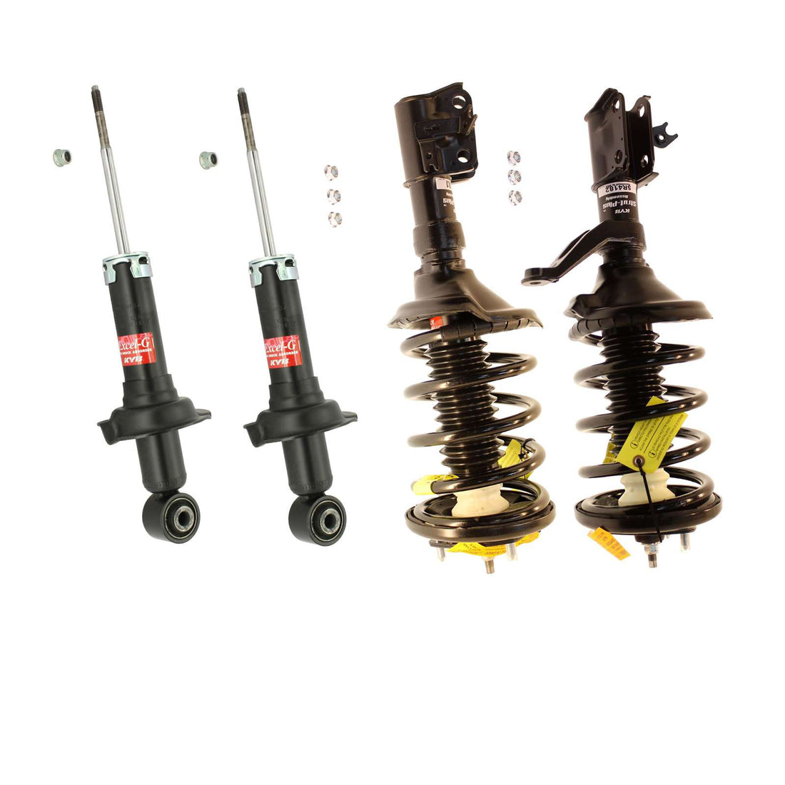 KYB Strut Plus Shocks&Spring Assembly+Rear Excel-G Shocks for 05