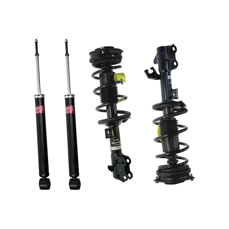 Drive Tech America Complete Strut & Shock Kit – 2 Front Struts + 2 Rear Shocks – 2007-2012 Nissan Versa