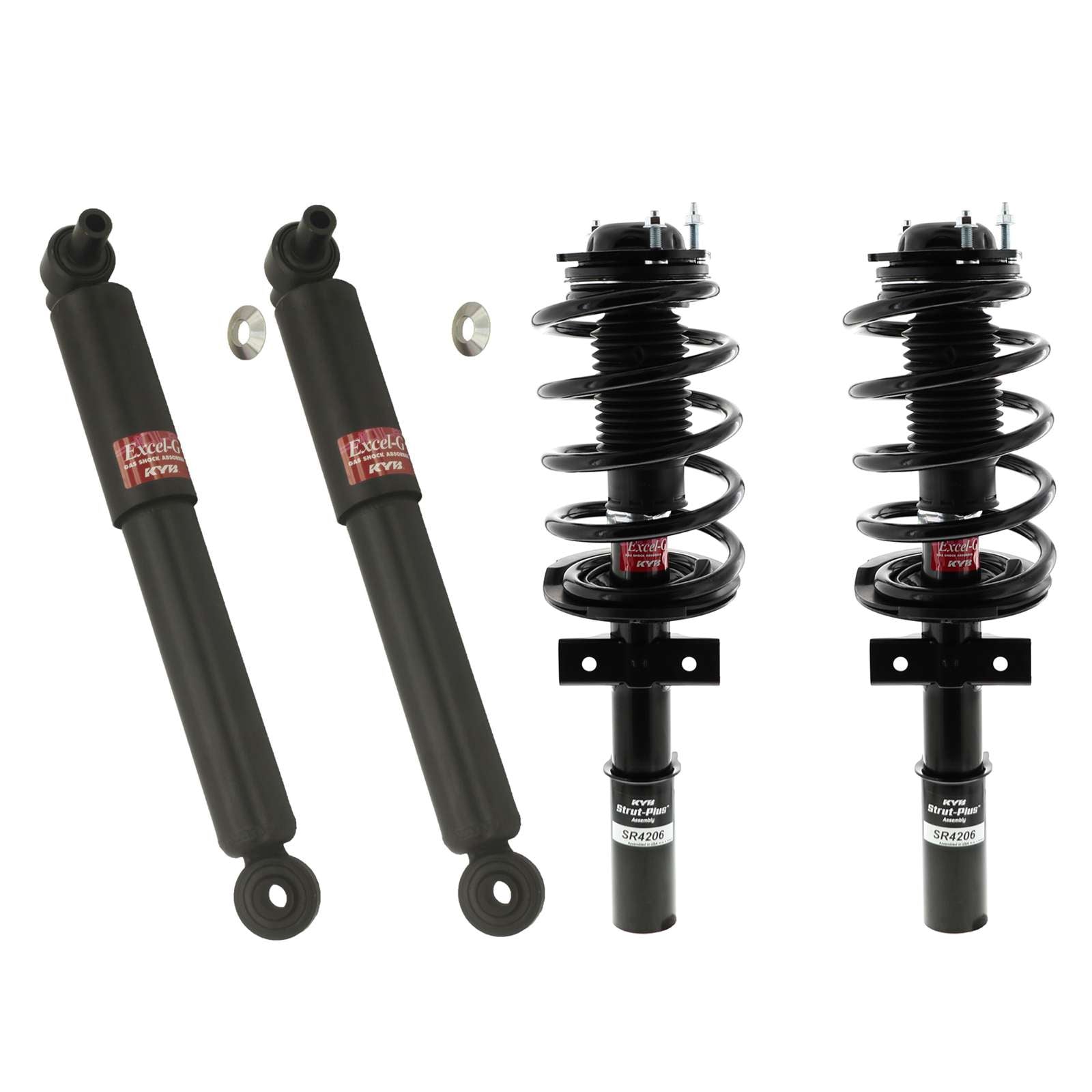 KYB Strut-Plus Shock Set – 2007-2012 GMC Acadia