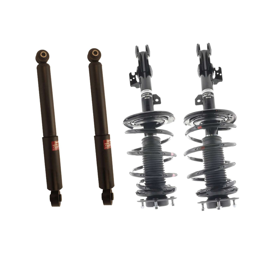 Complete Strut & Spring Kit For 2007 Lexus RX350 FWD – Front & Rear, 1-Year Warranty
