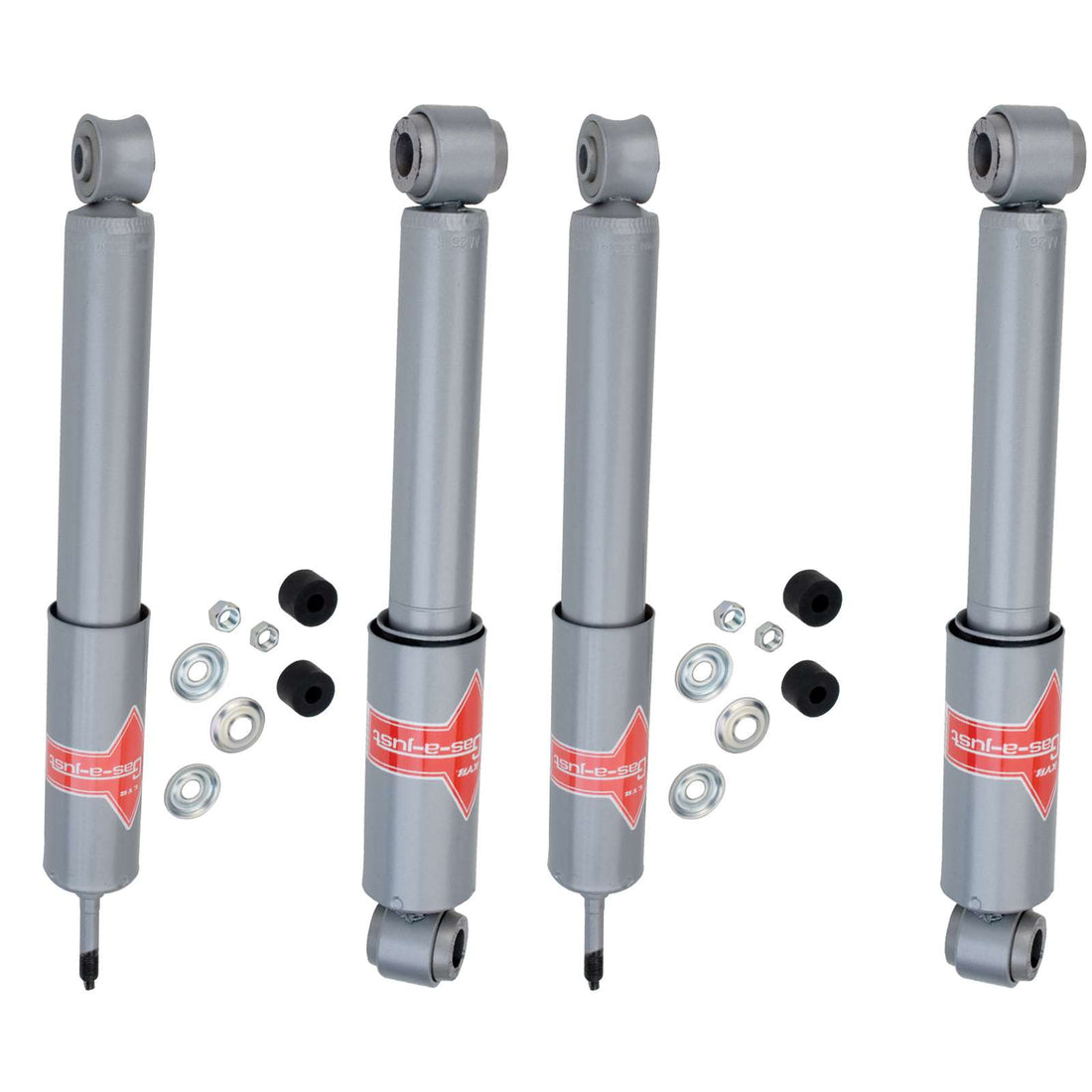 KYB Gas-A-Just Monotube Shocks Set for 1986-1994 Nissan D21 RWD