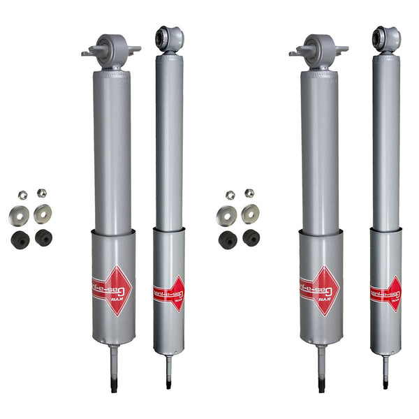 KYB Gas-A-Just Monotube Shocks Set for 1990-2002 Lincoln Town Car RWD