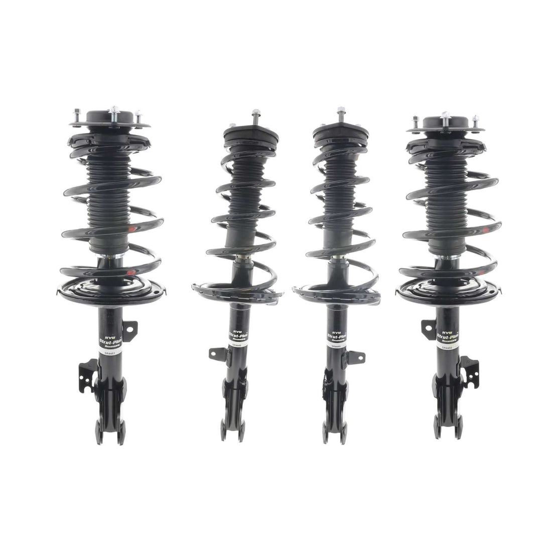 thumbnail interactive-video image 1 of Fit 2008-2013 Toyota Highlander FWD Rear Shocks & Struts Complete Set – 2-Piece Ready-to-Install Kit With Coil Springs 1 of 2