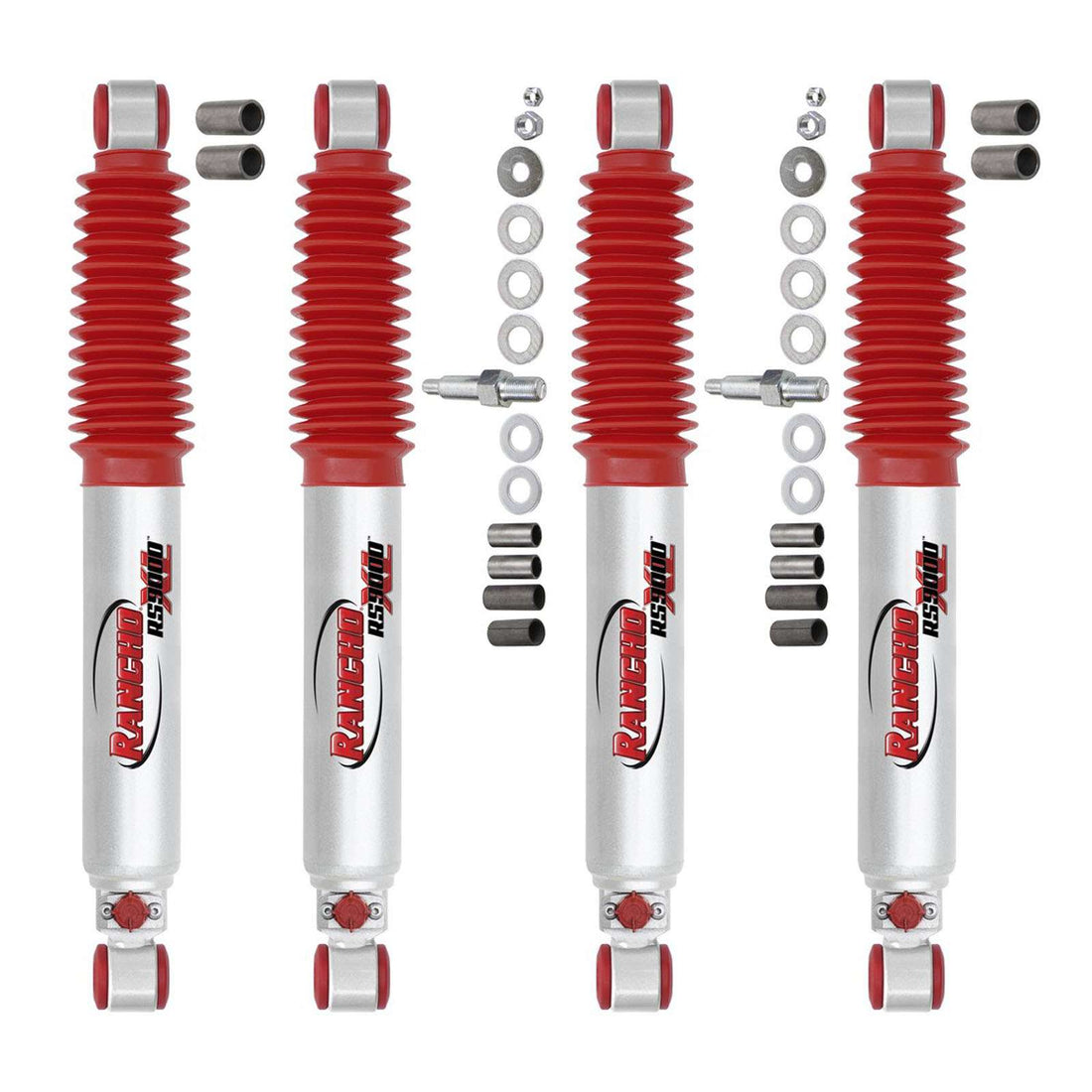 ロッド Air evolution 1.25-53 Rancho RS9000 Adjustable Shocks for 76-81 CJ5 4WD 0-2.5 lift