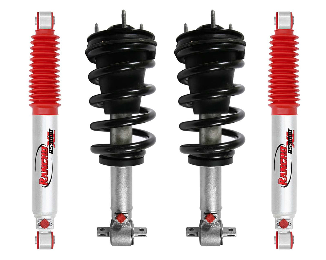 Squatch Shocks Rancho RS9000XL Shock Set – 2007-2013 GMC Sierra 1500