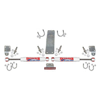 Skyjacker White Dual Steering Stabilizer Kit 7204