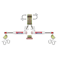 Skyjacker White Dual Steering Stabilizer Kit 7208