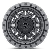 BR ABRAMS 17X9.5 5X127 -18 71 TXT M-GM