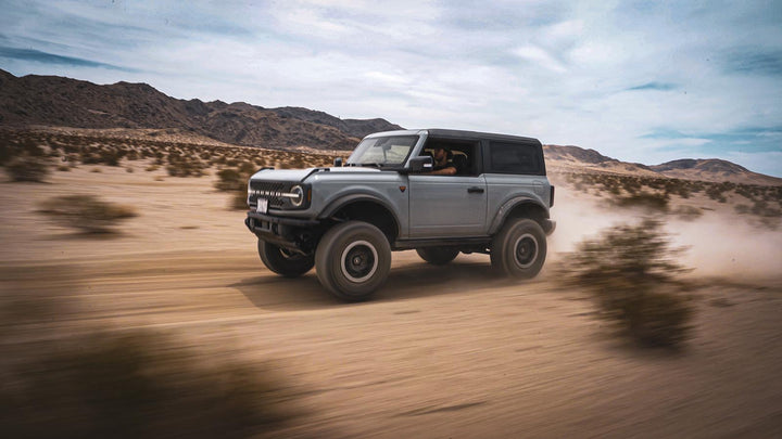 Bronco performance driving in Johnson Valley, CA Bronco performance driving in Johnson Valley, CA