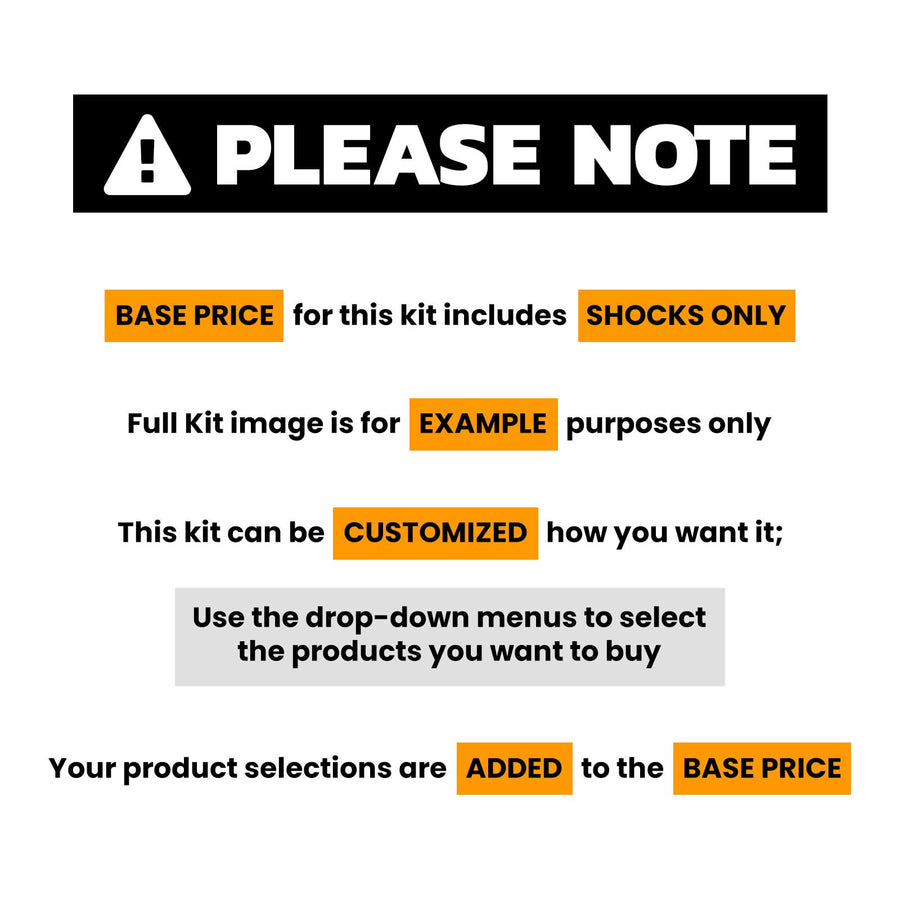 Bilstein 5100 2" Lift System - 2016-2023 Toyota Tacoma