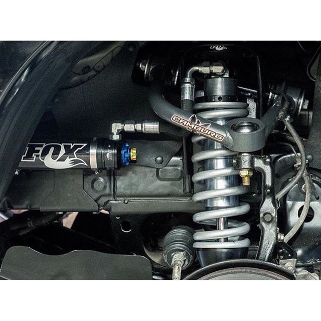 Fox 2.5 Factory Series Coilovers w/ DSC Reservoir Front Pair for 1995-2004 Toyota Tacoma 4WD