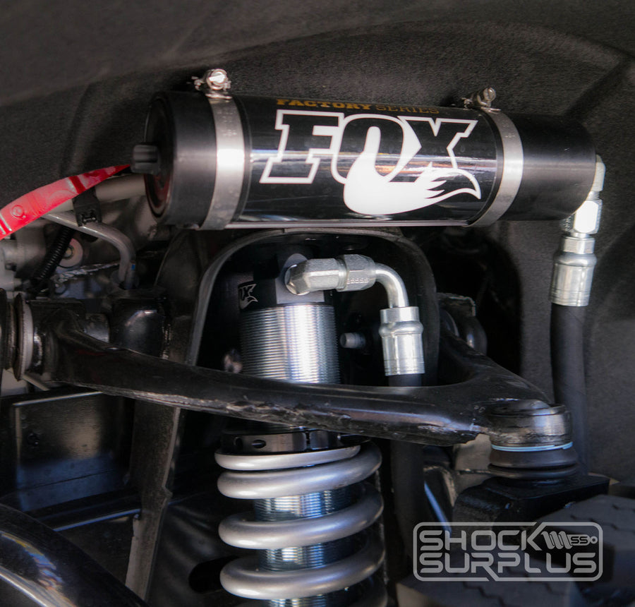 Fox 2.5 Factory Series Coilovers & Shocks w/ Reservoirs Set for 2007-2021 Toyota Tundra 4WD RWD w/0-3" lift w/UCA