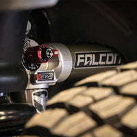 Teraflex Falcon 3.3 Fast Adjust Piggyback Shocks Set for 2007-2018 Jeep Wrangler JK 4WD 4DR
