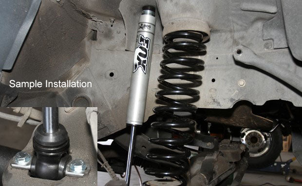 Fox 2.0 Performance Series Shocks Front Pair for 1991-2001 Dodge Ram 1500 4WD