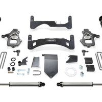 Fabtech 6" Performance System Gen 2 w/Front Dirt Logic 4.0 Coilovers & Rear 2.25 Shocks Kit for 2014-2018 Chevrolet Silverado 1500 4WD RWD w/6" lift