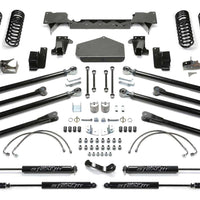 Fabtech 5" Crawler Long Travel System w/Stealth Shocks Kit for 2007-2018 Jeep Wrangler JK 4WD w/5" lift