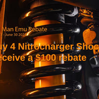 Old Man Emu Nitrocharger Sport Gas Shocks Set for 2006-2010 Hummer H3 4WD