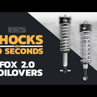 Fox 2.0 Performance Series Coilovers Front Pair for 2015-2022 Chevrolet Colorado 4WD RWD