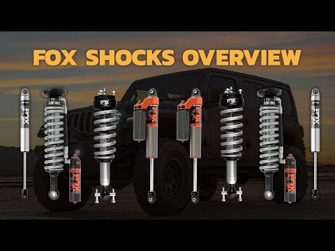 Fox 2.0 Performance Series Shocks Set for 1996-2006 Jeep Wrangler 4WD TJ LJ