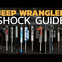 Fabtech 3" Spacer System w/Stealth Shocks Kit for 2007-2018 Jeep Wrangler JK 4WD w/3" lift