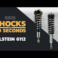 Bilstein 6112 Strut & Spring + Rear 5160 Reservoir Shocks Set for 2007-2021 Toyota Tundra 4WD RWD w/0-.75-2.5" lift