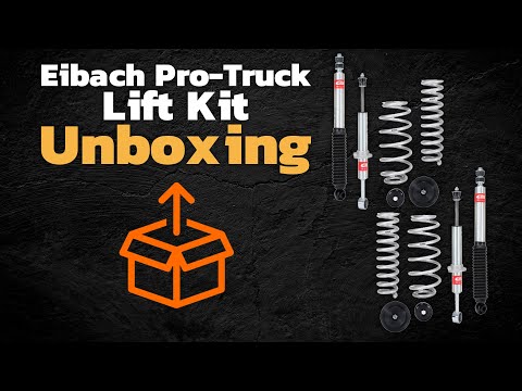 Eibach Pro-Truck Lift System Stage 1 Kit for 2019-2024 Chevrolet Silverado 1500 4WD w/1.2-1.9" lift