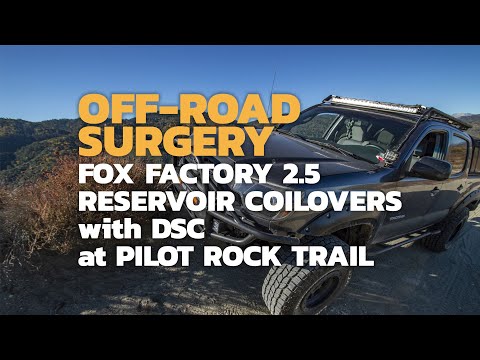 Fox 2.5 Factory Series Coilovers w/ Reservoir Front Pair for 2004-2008 Toyota Tacoma 4WD