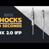 Fox 2.0 Performance Series Shocks Front Pair for 2003-2009 Hummer H2 4WD RWD