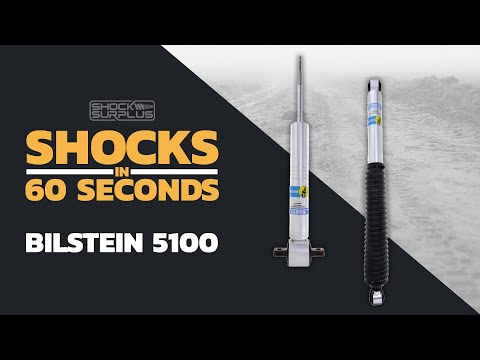 Bilstein 5100 Monotube Shocks Front Pair for 1980-1999 Ford F250 RWD