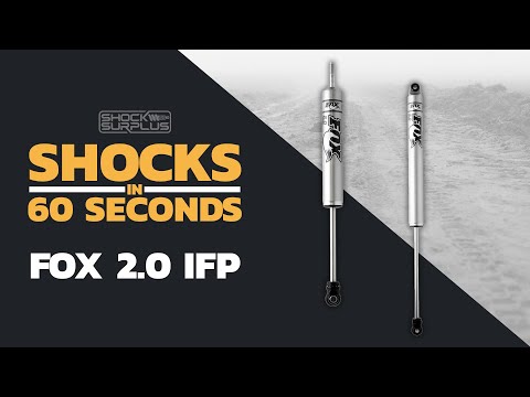 Fox 2.0 Performance Series Shocks Front Pair for 1994-2012 Ram 3500 4WD
