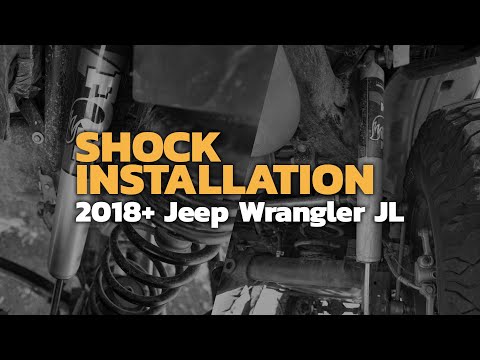 Fox 2.0 Performance Series Shocks Set for 2018-2024 Jeep Wrangler JL 4WD RWD