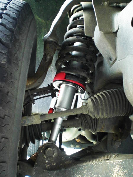 Rancho Quicklift Leveling Strut + RS9000XL Adjustable Shocks Set for 1995-2004 Toyota Tacoma 4WD RWD w/1.75" lift 6 Lug