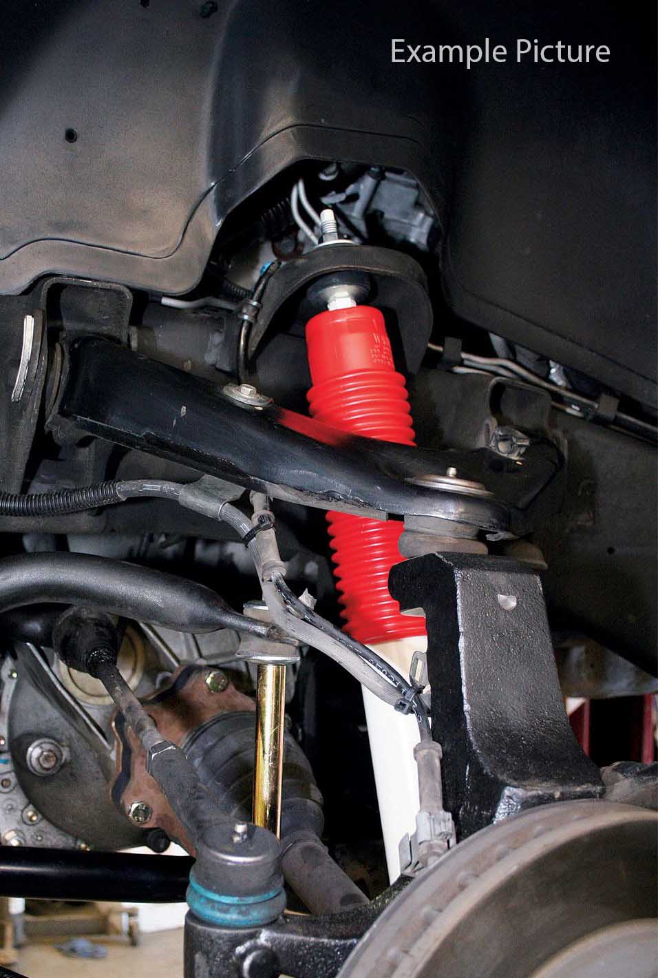 TRQ Front Shock Absorber Set For Dodge/Ram 1500/2500/3500 (2003-2013) — 2 Piece Kit