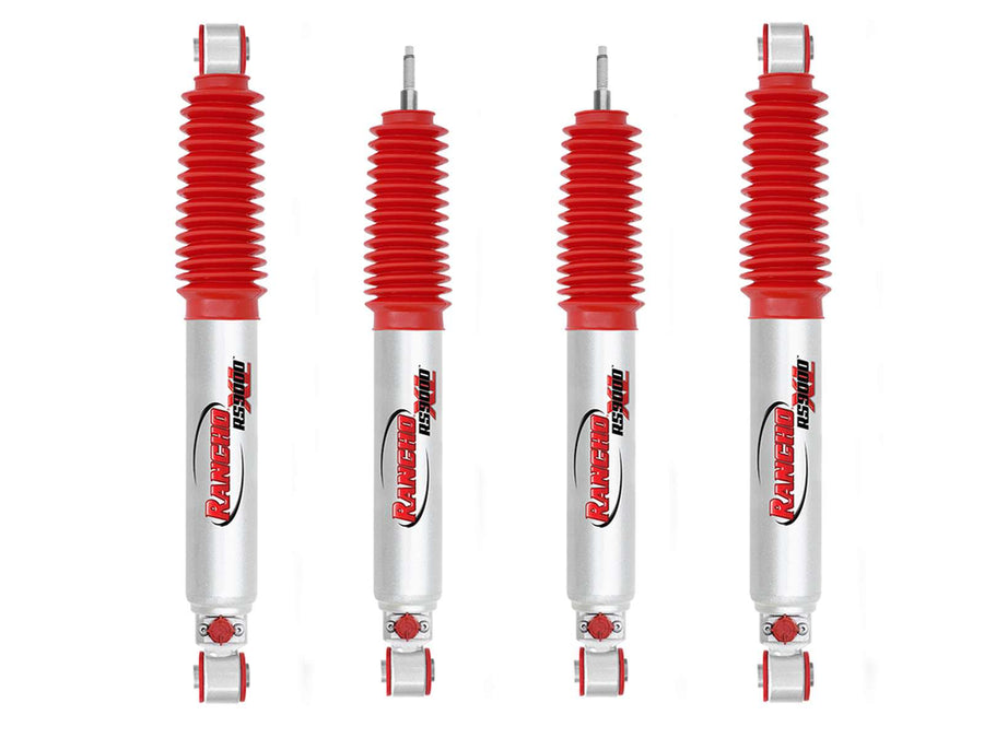 Rancho RS9000 Adj Shocks for 97-04 Frontier 4WD 0-2.5 lift KingCab