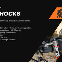 Fox 2.0 Performance Series w/ CD Reservoir Shocks 985-26-013