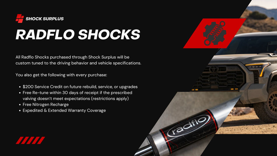 Radflo 2.0 500R Sport IFP Kit for 2025-2026 Toyota Land Cruiser