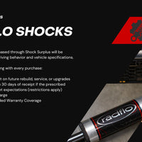 Radflo 2.5 600R Shocks Kit for 2022-2025 Toyota Tundra