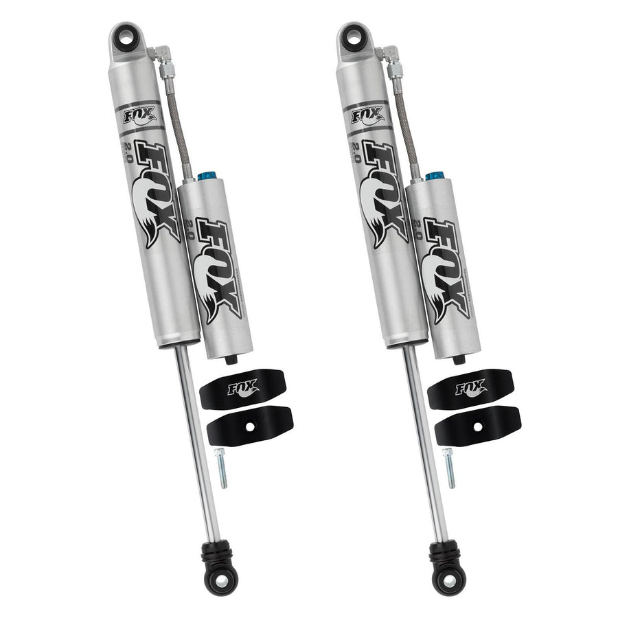 Fox 2.0 Performance Series w/ CD Reservoir Shocks Front Pair for 1999-2004 Ford F350 Super Duty 4WD